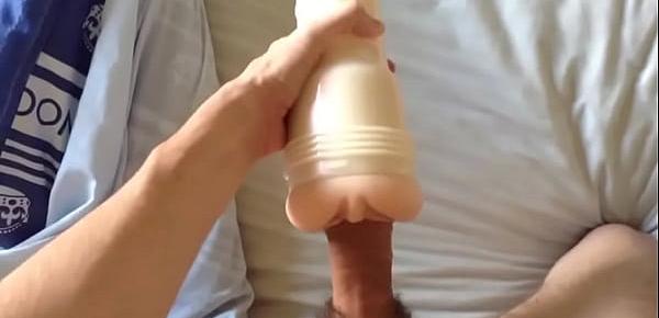  Cuming in fleshlight after edging sesion